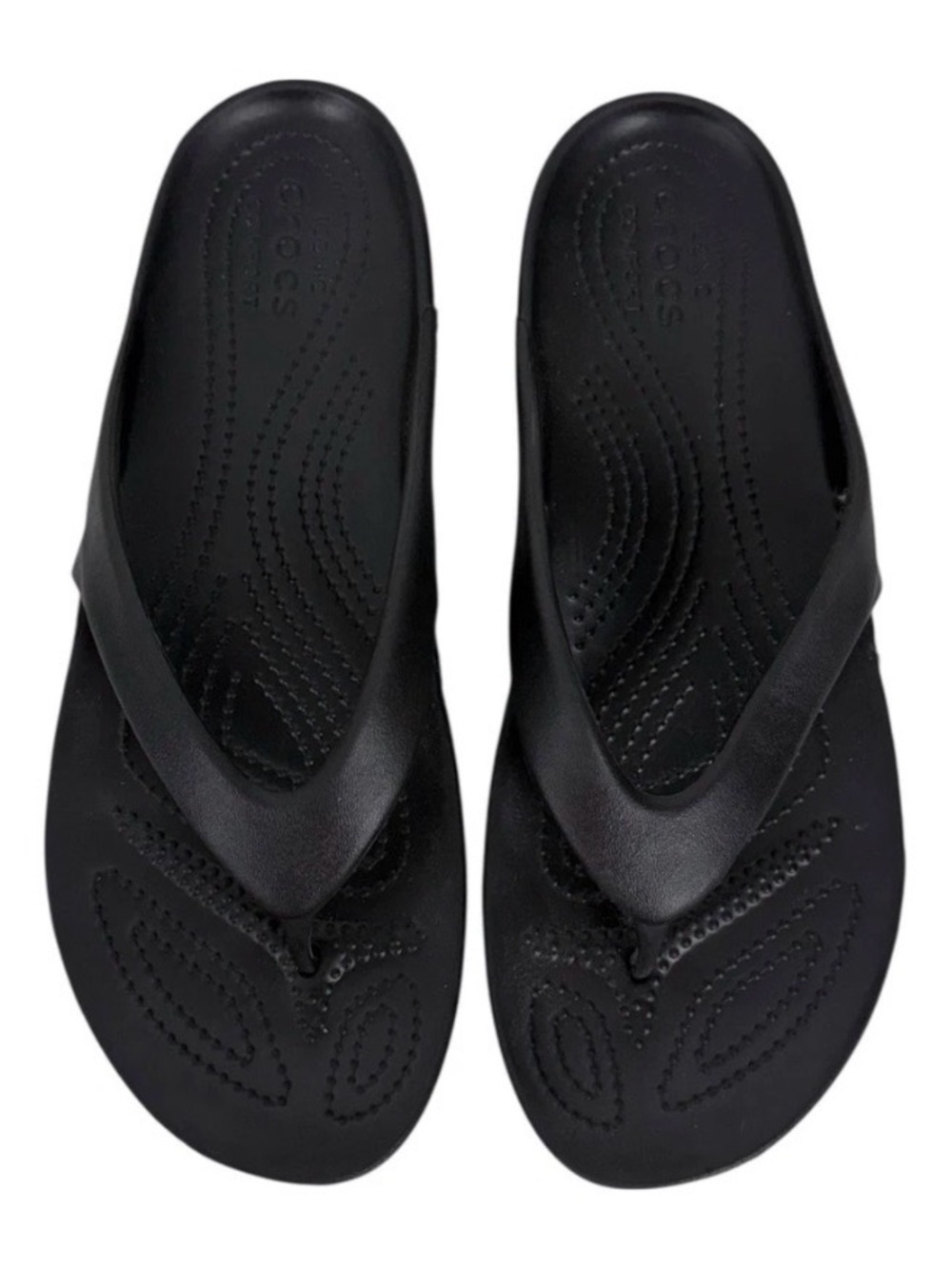 CROCS Black Unisex Classic Flip Sandals